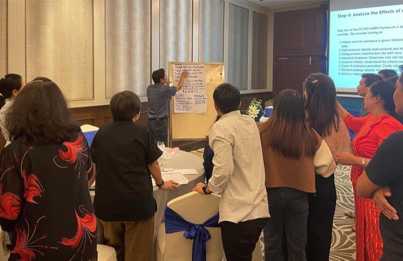 EMPO training session in Myanmar